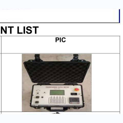 Transformer Turn Ratio Meter
