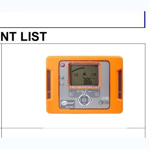Digital Insulation Resistance Sonel